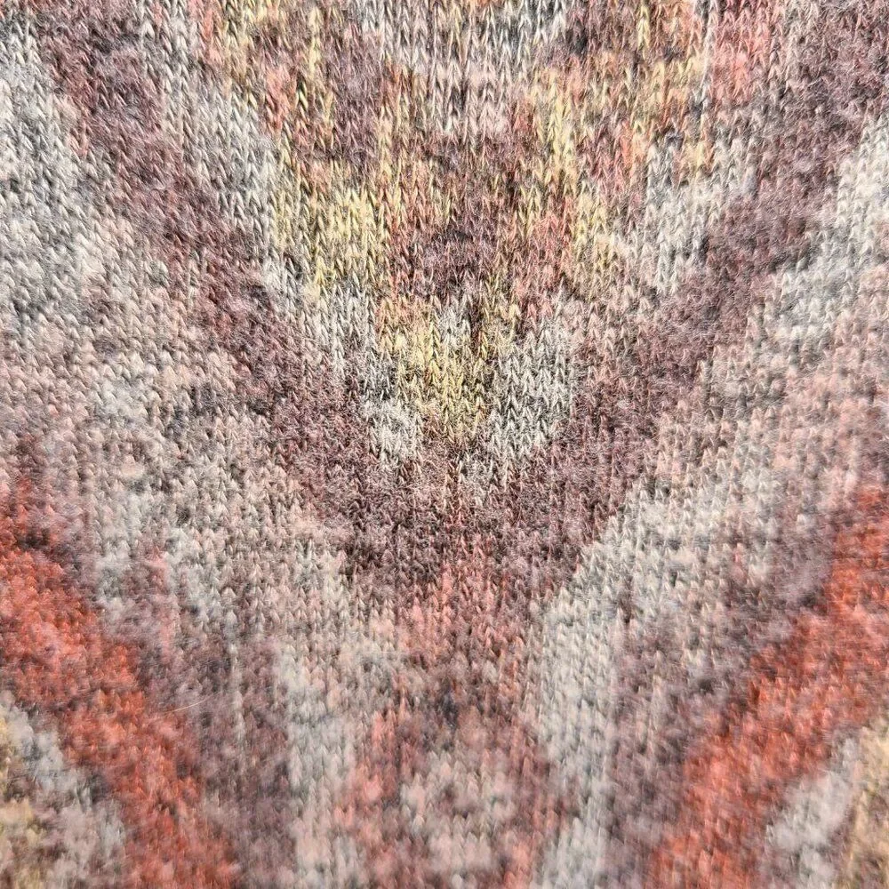 Maurices Brown Rust Tan Open Front Midi Sweater size XL BOHO